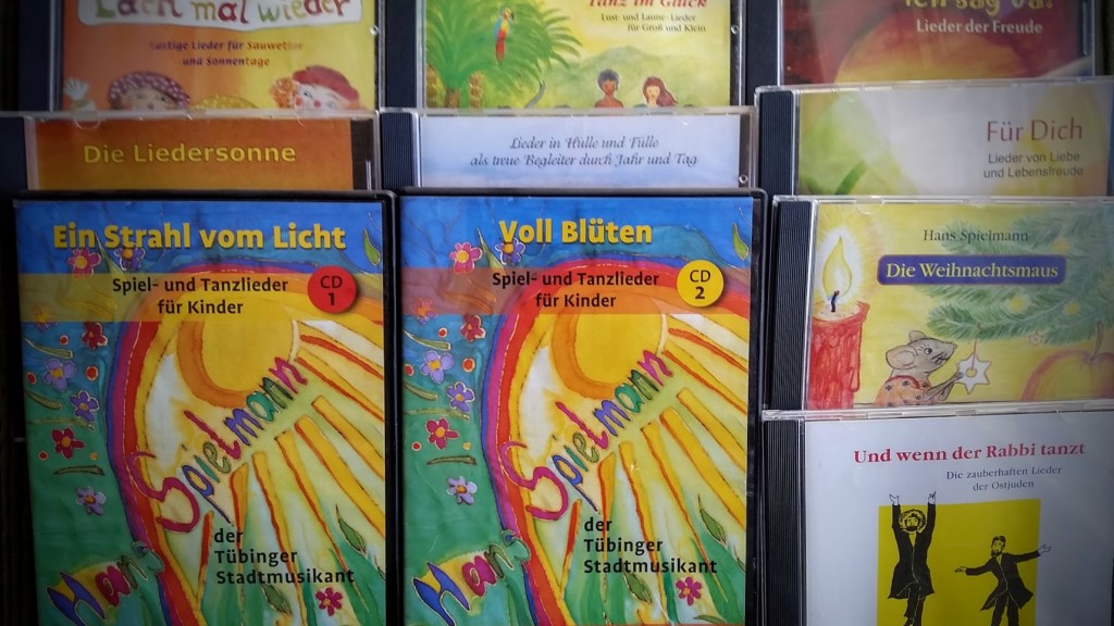 Sammlung an Hans Spielmann CDs