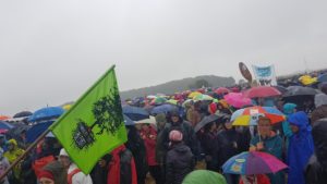Demonstration gegen die Abrodung des Hambacher Forstes